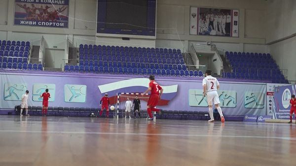 В Раменcком проходят учебно-тренировочные сборы по футболу среди незрячих.