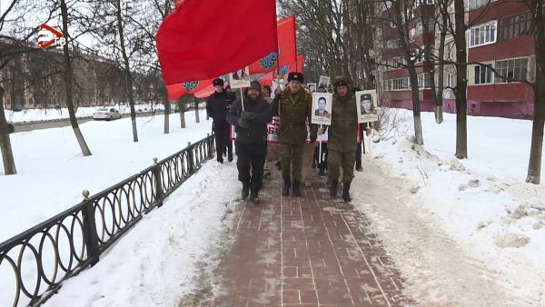 В субботу 19 февраля в Раменском городском округе прошла акция «Бессмертный батальон» и митинг.