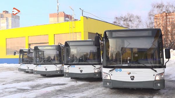 В феврале в Раменское поступили 10 новых автобусов среднего класса вместимости марки ЛиАЗ.