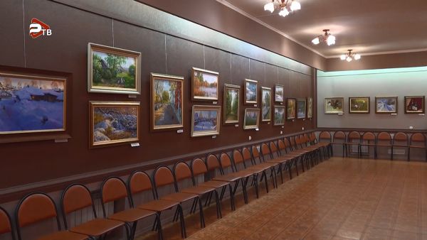 28 февраля в малом зале ДК «Сатурн» открылась экспозиция с работами Дмитрия Лёвина.