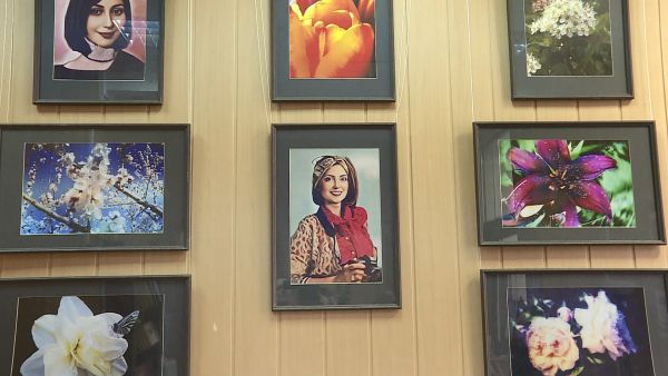 В Раменской центральной библиотеке царит весеннее настроение.