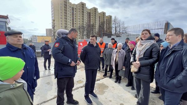 Губернатор проверил ход работ по созданию транспортной инфраструктуры в Раменском округе.