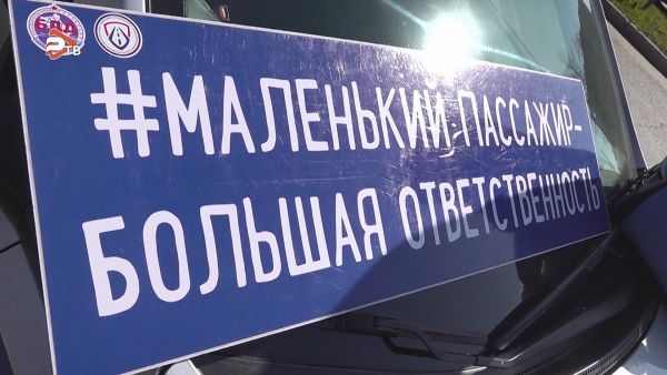 «Маленький пассажир — большая ответственность» — рейд под таким названием в рамках социальной кампании.