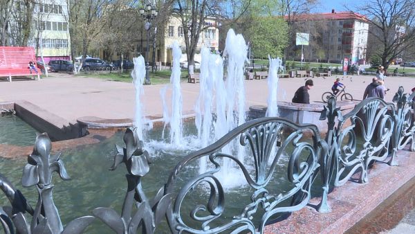 Проверка фонтанов в Раменском началась.