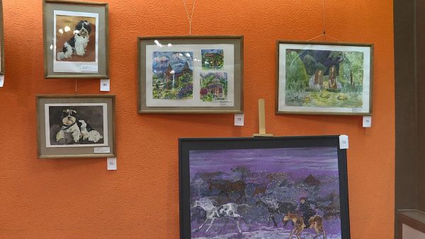 «Раменский вернисаж» в ДК «Сатурн» проходит выставка творческих работ воспитанников изостудий Раменского г.о.