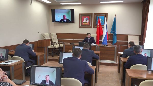 Глава Раменского городского округа Виктор Неволин провел оперативное совещание.