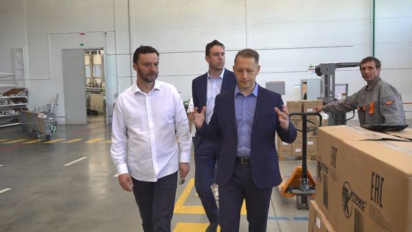 Глава округа Виктор Неволин посетил в рамках недели предпринимательства две успешные компании.