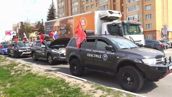 В Раменском округе состоялся акцию «Автопробег Победы».