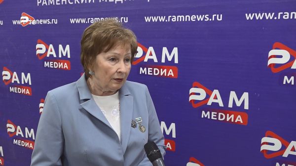 Председатель Совета ветеранов Раменского городского округа Надежда Николаевна Желтухина