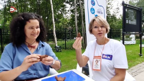 Мастер-класс по лепке из красной глины.