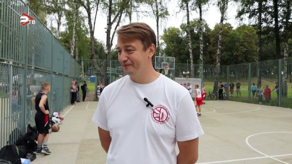 Соревнования по стритболу для самых маленьких + мастер-класс.