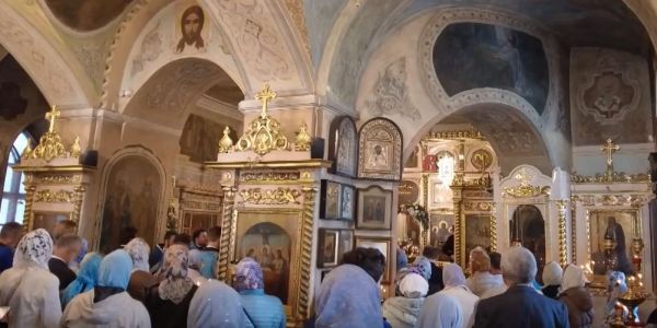 Церковь Владимирской иконы Божьей Матери в селе Быково