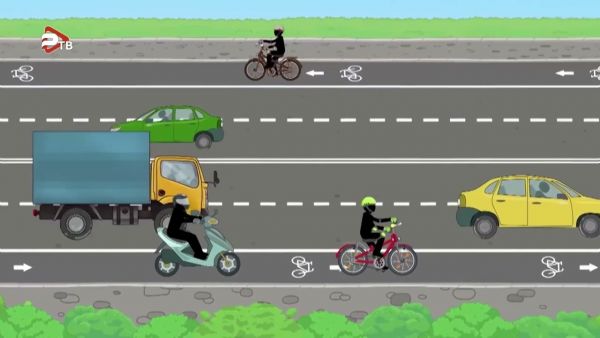 ПДД для велосипедистов!