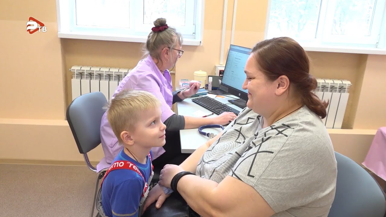 Детская поликлиника в Речицах размещается теперь в отдельном здании