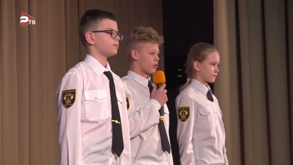 16 февраля состоялось торжественное посвящение в кадеты обучающихся 5 «К» класса Раменской 21 школы.