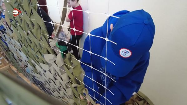 Юные инспекторы дорожного движения решили поучаствовать в акции и помочь участникам СВО