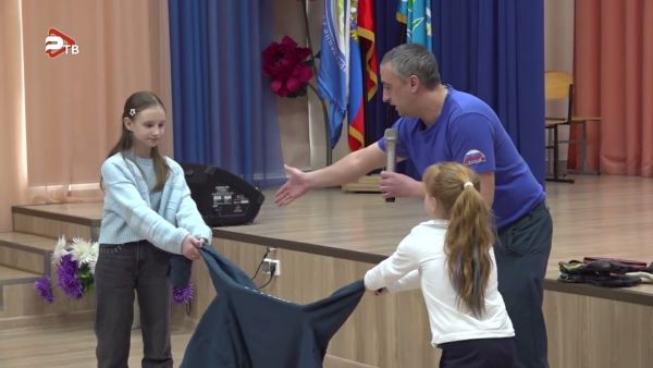 Открытый урок по пожарной безопасности прошел в Раменской школе №9