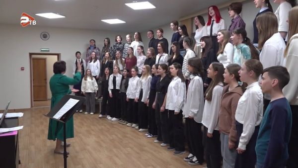 Состоялась первая репетиция  Натальи Герасимовой и хора  «Юность России».