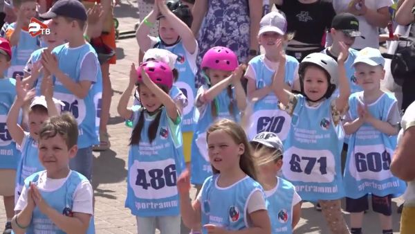 Детский масс-старт на беговелах и самокатах провели в Раменском