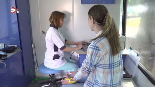 Начался летне-осенний период выездной диспансеризации.