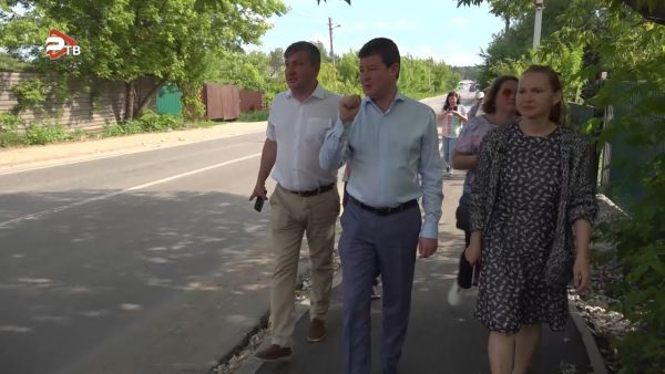 В рамках проекта «Безопасные и качественные дороги» проконтролирован ход работ