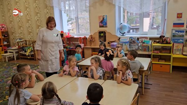 Дошкольники под надёжным присмотром Раменской больницы