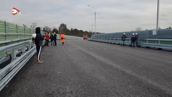 Металлические части конструкции путепровода «Быково» в Раменском округе прошли динамические и статические испытания