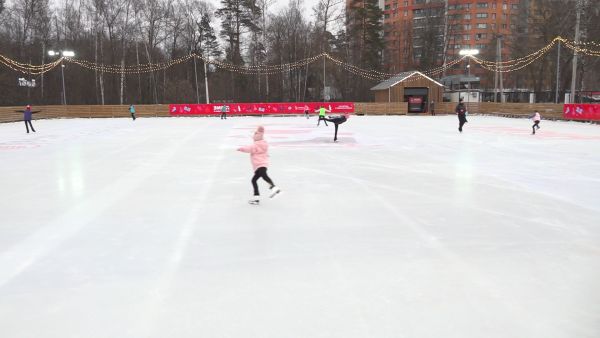 В Раменском открыли главный городской каток
