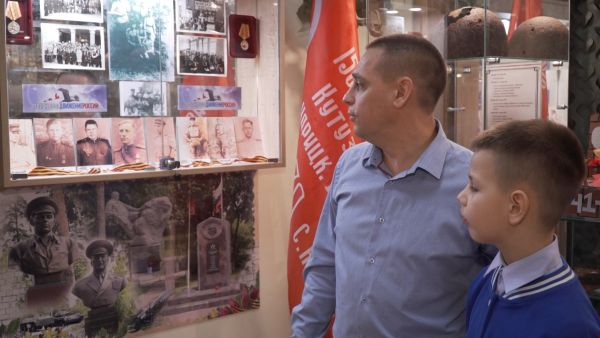 «Без срока давности» – так назвали комнату боевой славы, которая открылась в Раменской гимназии 24 декабря