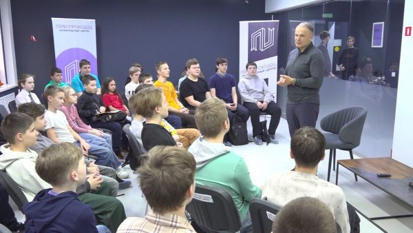В инженерном центре «Первопроходец» прошел открытый урок