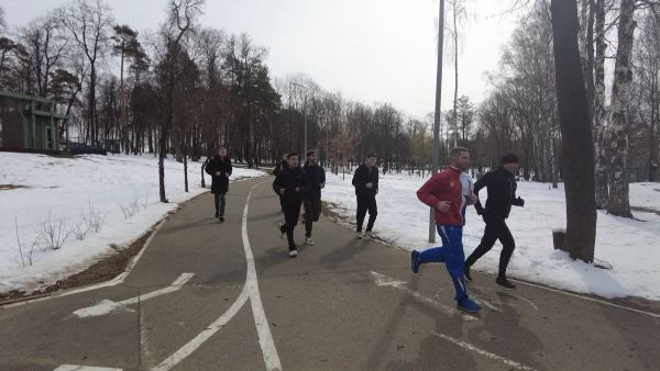 В Раменском парке состоялась очередная встреча тех, кто любит проводить жизнь в движении