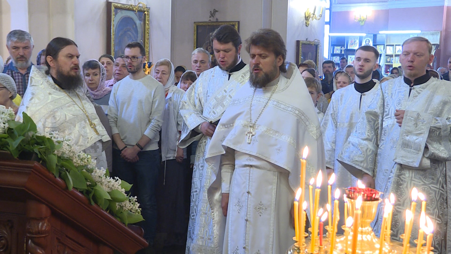 В храмах Раменского благочиния 29 мая отметили праздник Вознесения Господня