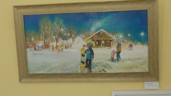 В театре «Стрела» г. Жуковский проходит художественная выставка под названием «Раменская палитра»