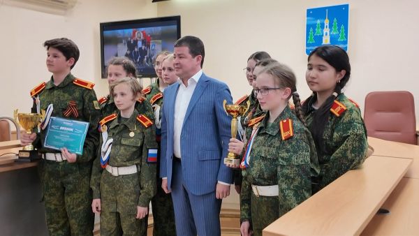 Глава округа Эдуард Малышев поздравил призеров муниципального и регионального этапов военно-патриотической игры