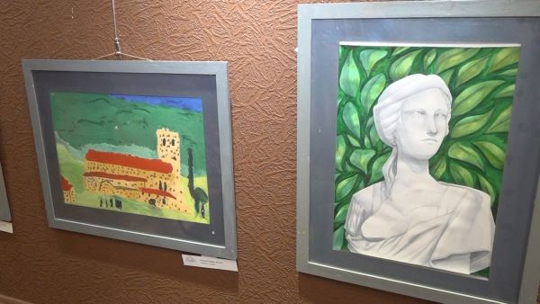 В выставочном зале ДК «Сатурн» открылась выставка образцового коллектива «Детско-юношеская изостудия»