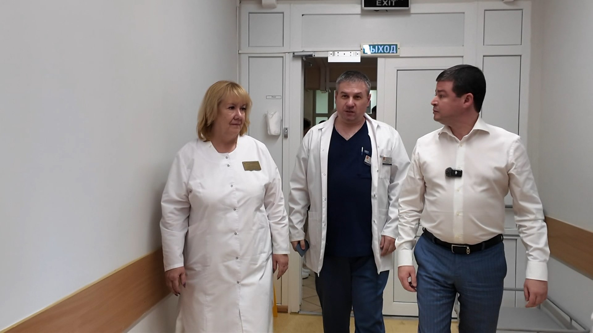 В рамках проекта «Здравчас» Эдуард Малышев посетил хирургическое отделение Раменской больницы