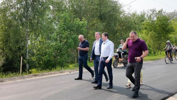 В ТУ «Гжель» завершен ремонт автомобильной дороги в деревне Кузяево, ведущей к железнодорожной станции