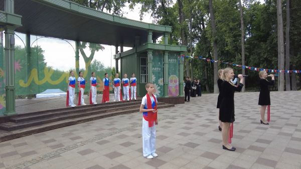 Ежегодный патриотический митинг состоялся на площадке «Лира» Раменского городского парка