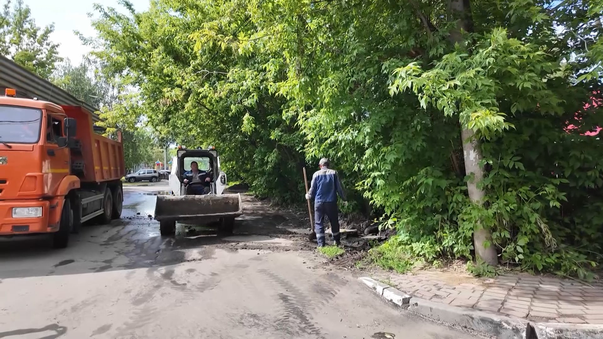 В Раменском округе продолжается комплексное благоустройство дворовых территорий