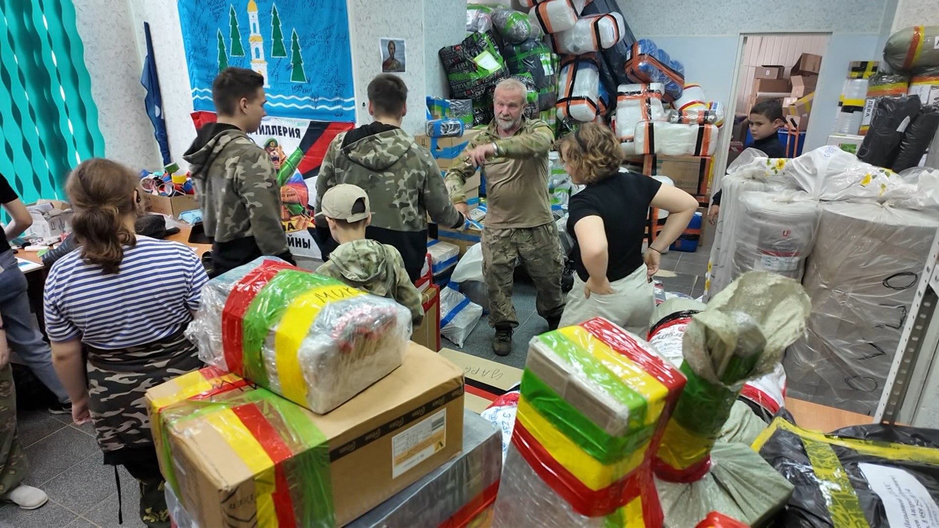 Около 7 тонн гуманитарной помощи бойцам СВО отправлено из Раменского
