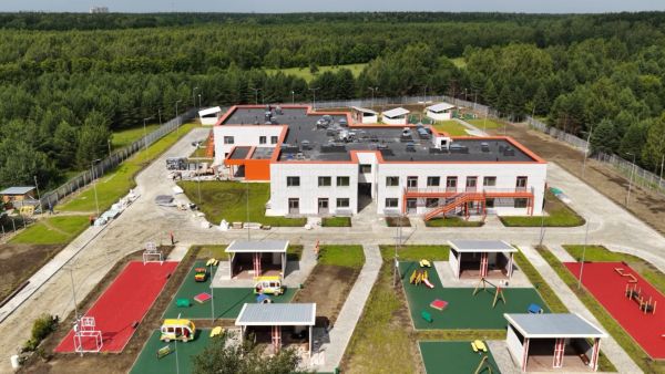 Детский сад на улице Молодежной готов на 90%