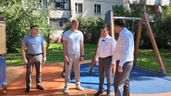 Сегодня глава Раменского округа с рабочим визитом посетил поселок Удельная