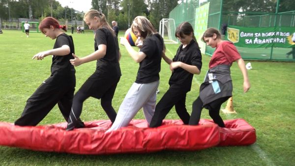 На стадионе СШ «Авангард» в п.Ильинский состоялся праздник, посвященный Дню физкультурника