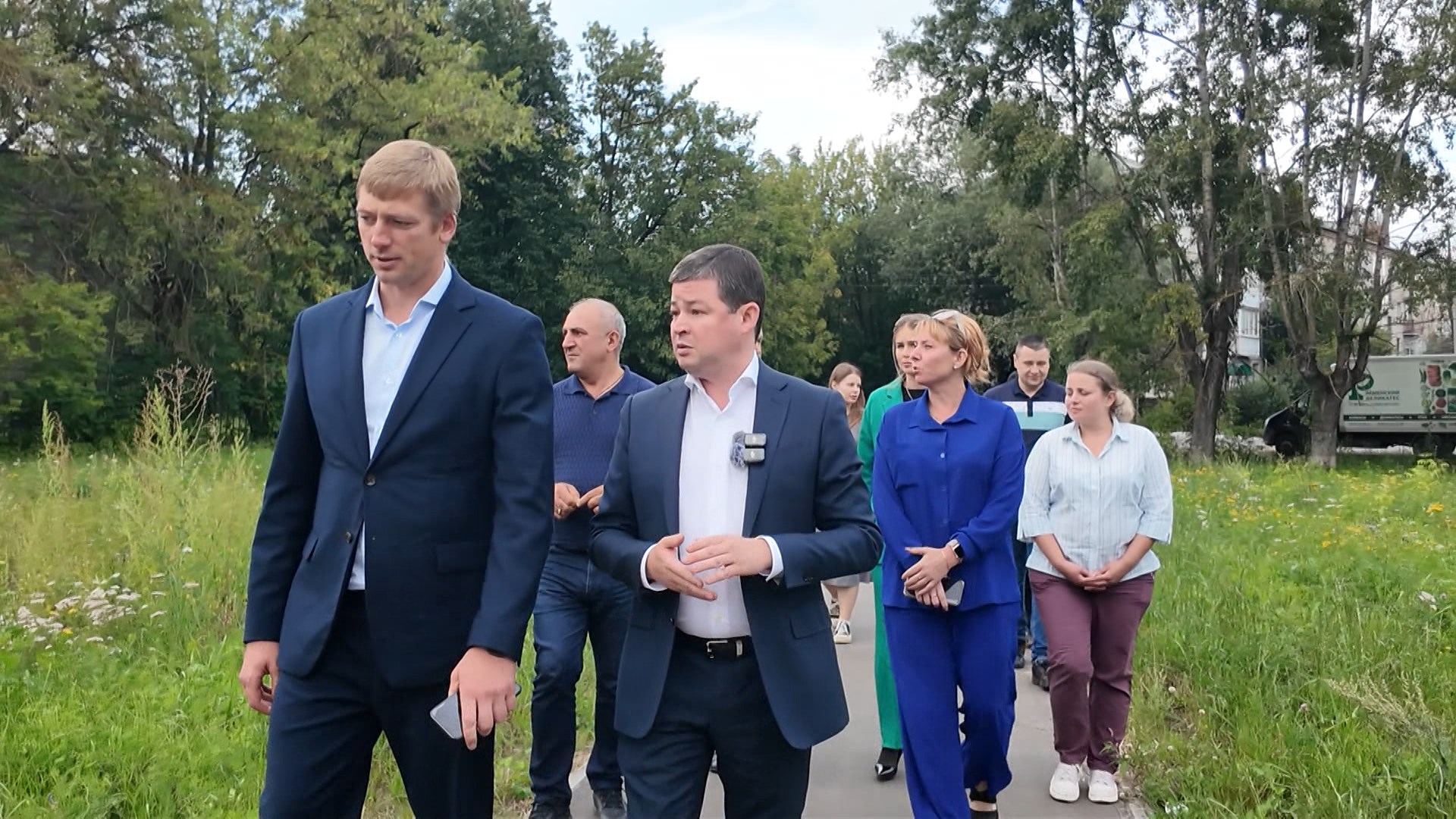 Глава округа с рабочим визитом посетил поселок совхоза «Раменское»