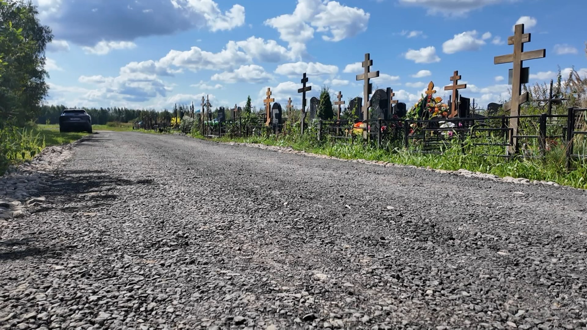 Дементьевское кладбище — самое большое в Раменском муниципальном округе, его площадь — 30 гектаров