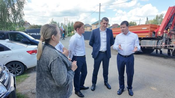 Эдуард Малышев посетил д. Каменное Тяжино ТУ «Чулковское»