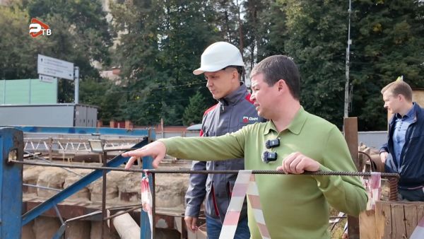 Эдуард Малышев проверил строительство подземного пешеходного перехода у станции Быково
