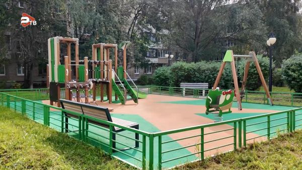 Запланирована модернизация 41 детской площадки
