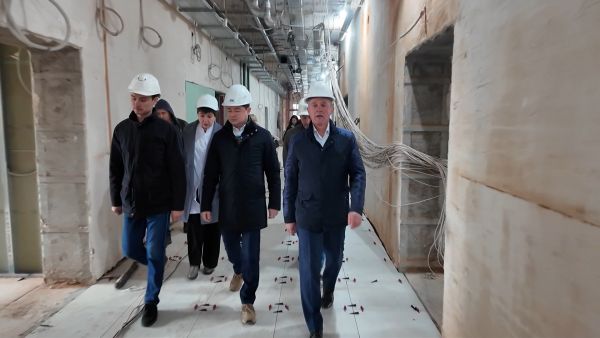 Терапевтический корпус Раменской больницы стал объектом осмотра главы округа в рамках его рабочего визита