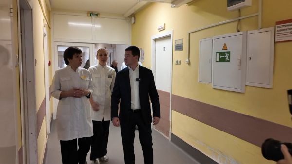 В рамках проекта «Здравчас» Эдуард Малышев посетил приемное отделение Раменской больницы